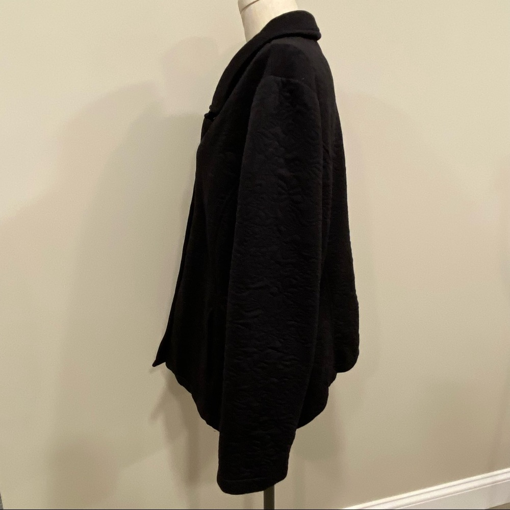 ISAAC MIZRAHI Live Quilted Collar Jacket Size 1X - Picture 3 of 10
